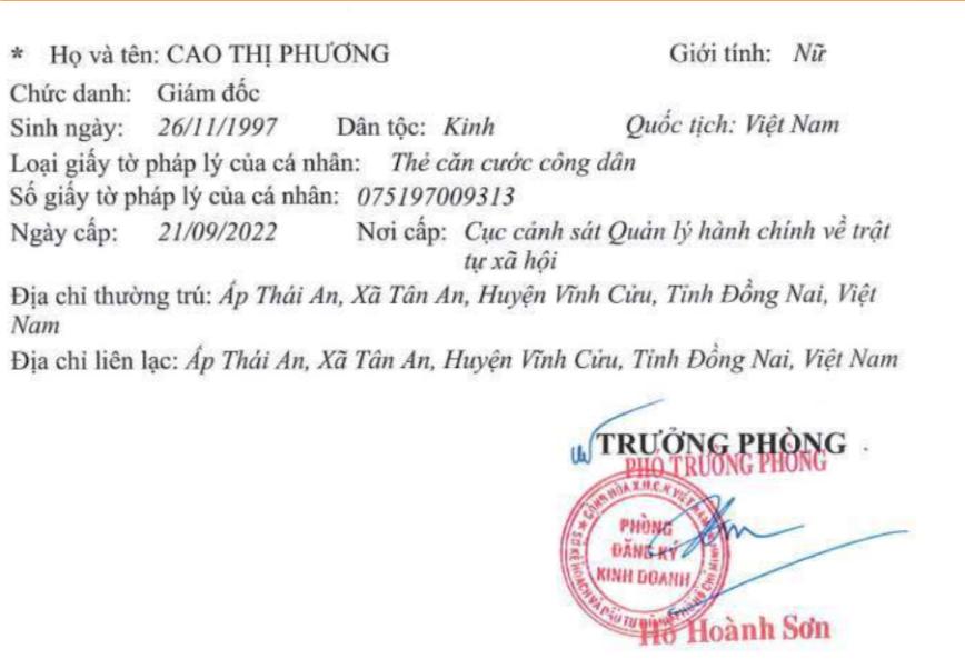 Business License 2